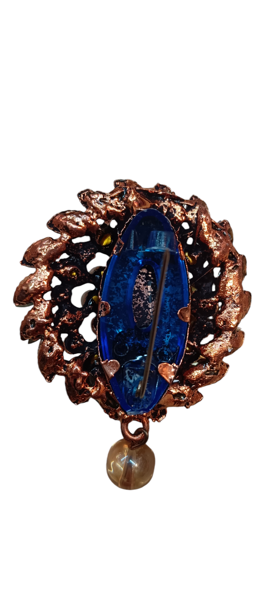 Nari Nakhre Multicolored Brooch with Pearls - Elegant Design for Formal and Casual Occasions