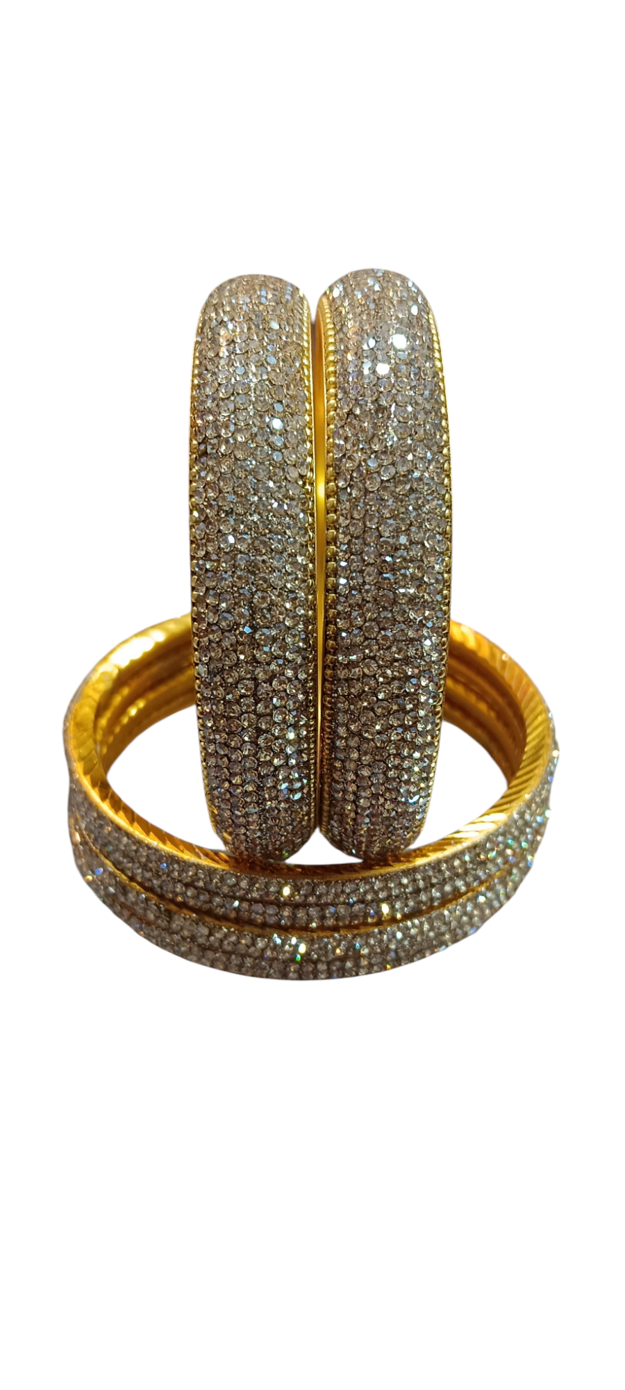 Nari Nakhre Gold Kada/Bangles Set of 6 (Elegant Design)