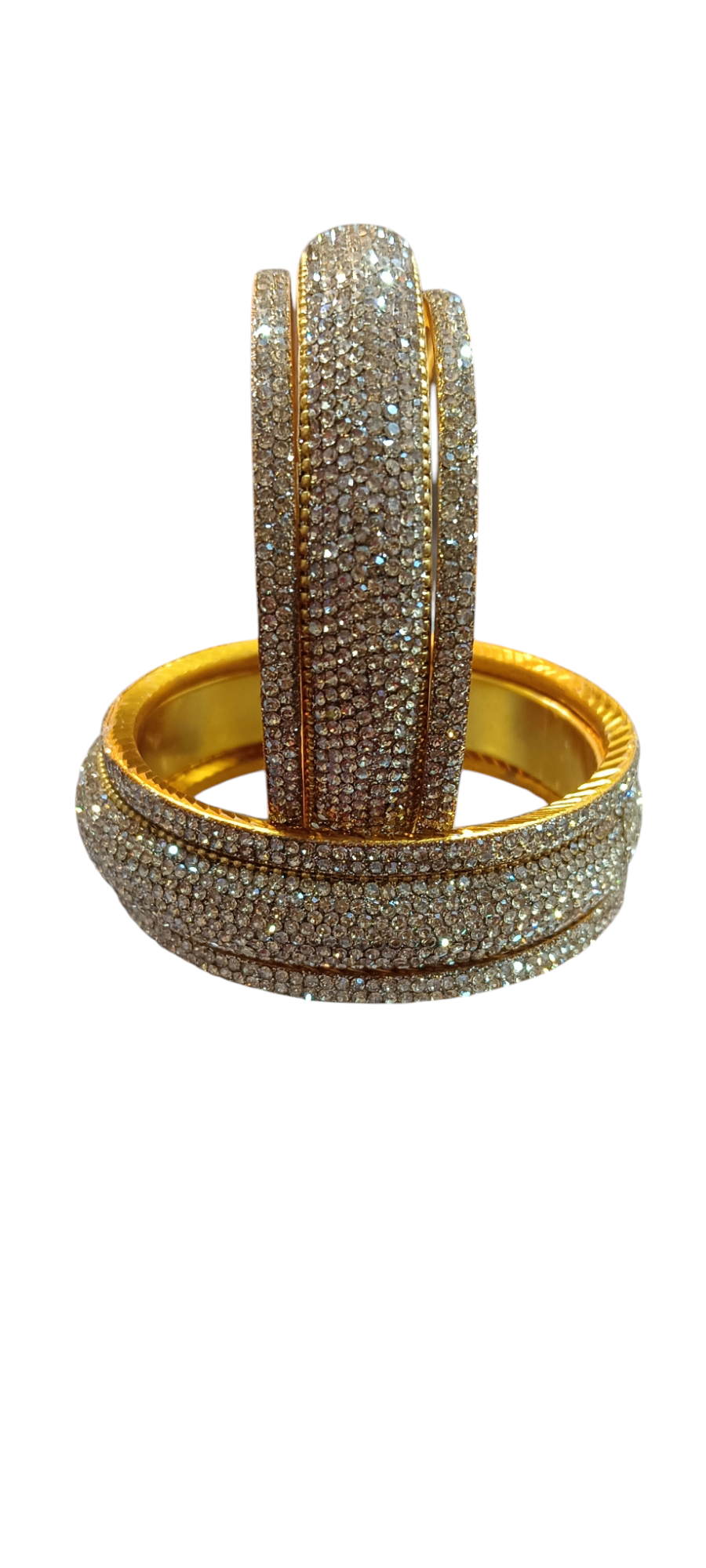 Nari Nakhre Gold Kada/Bangles Set of 6 (Elegant Design)
