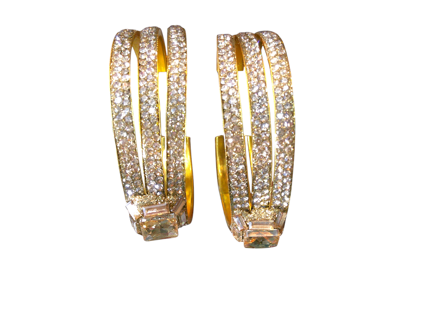 Nari Nakhre Jaipuri Brass Kada/Bracelet Set (Set of 2)