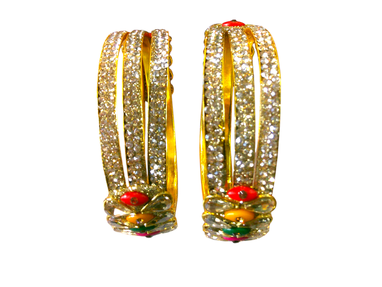 Nari Nakhre Ethnic Jaipuri Royal Kada/Bracelet (Set of 2)